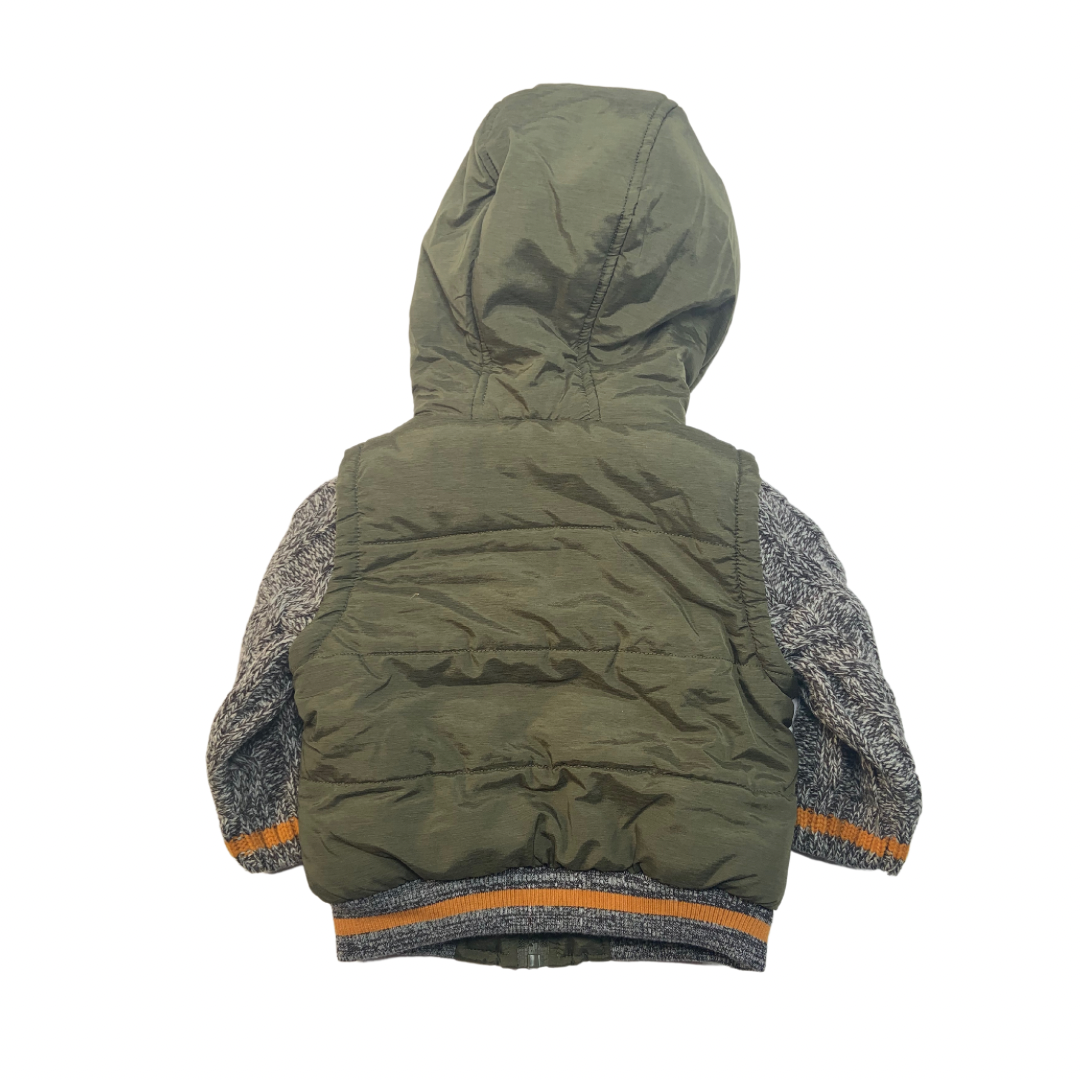 C&A, Down Jacket, 74 cm close up