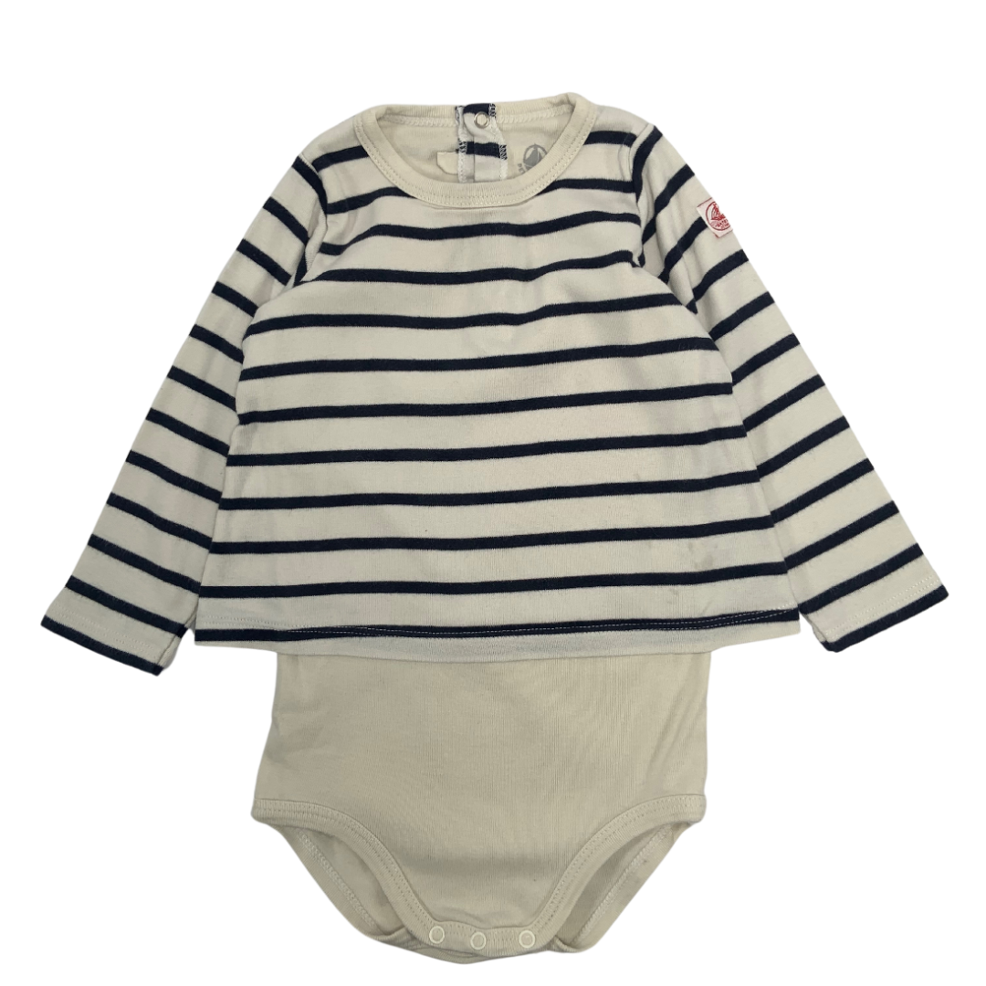 Petit bateau, Bodies, 80 cm front preview