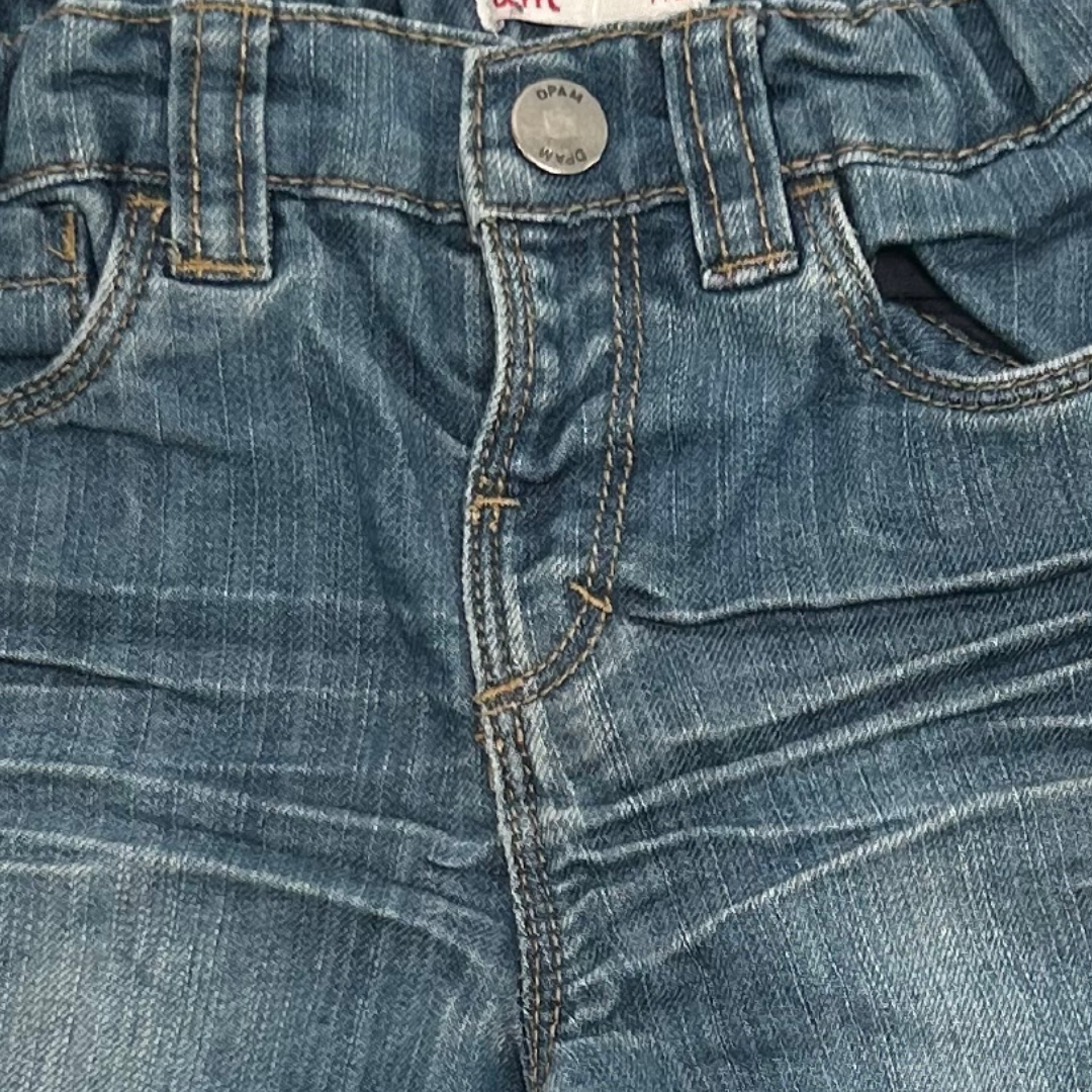 Du Pareil Au Même, Jeans, 74 cm close up