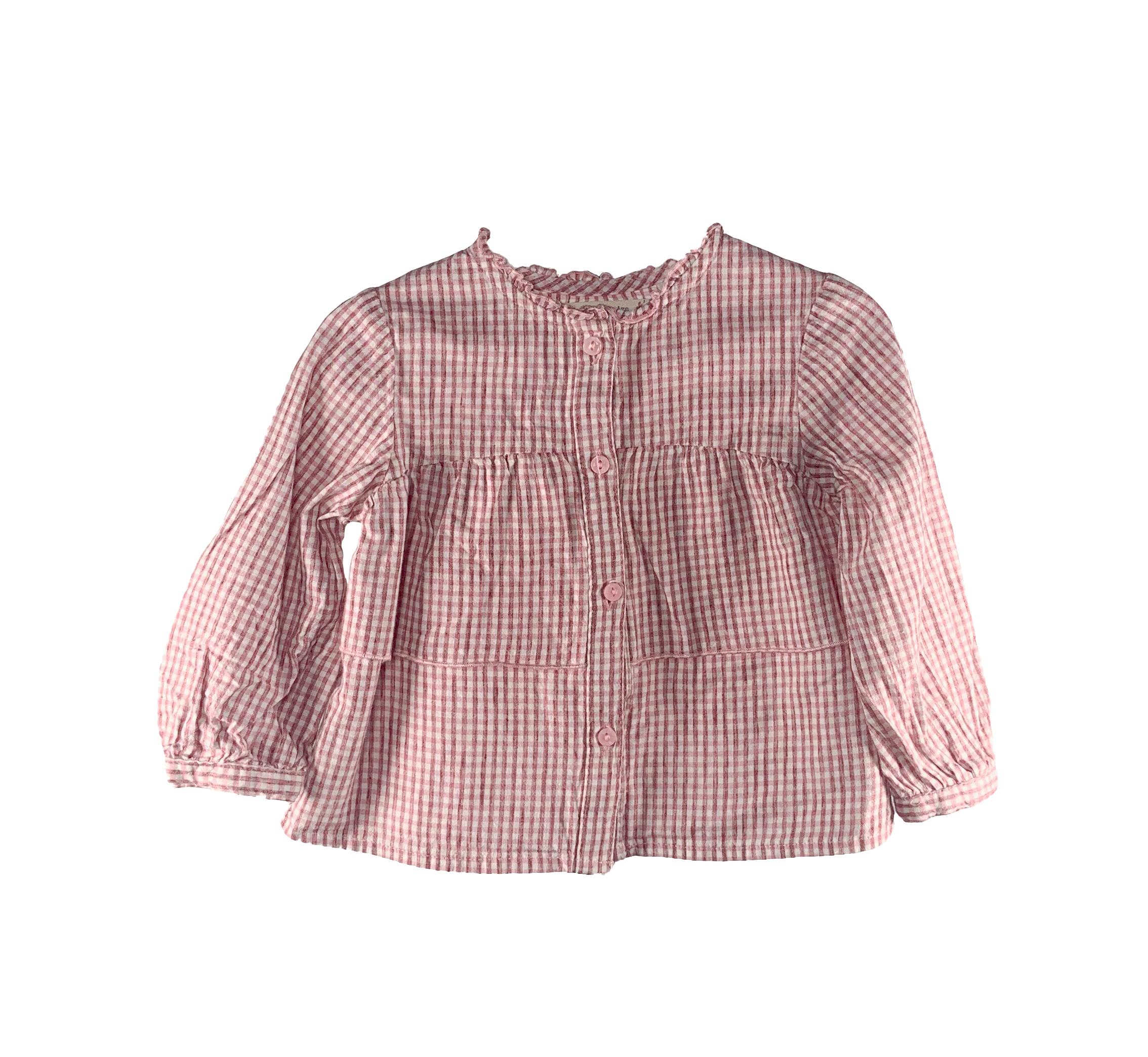 Zara, Shirts, 74 cm front preview